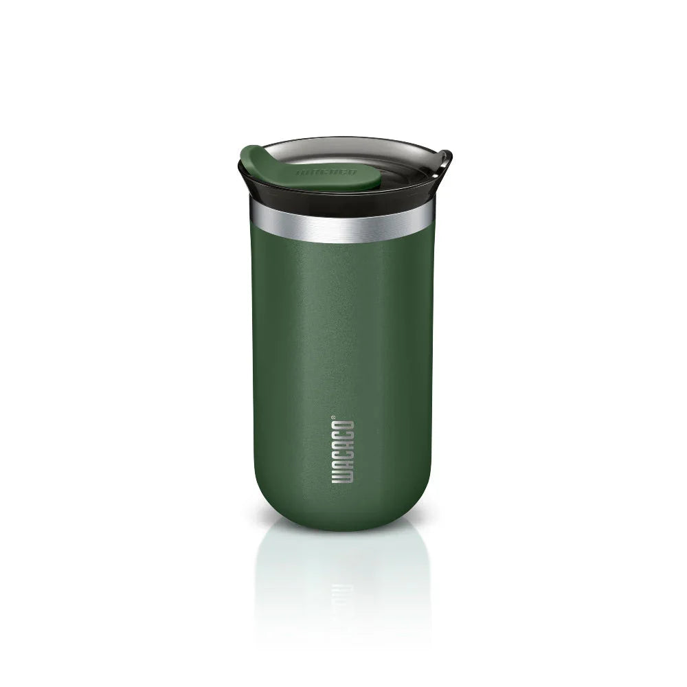 WACACO 300ml Octaroma Vacuum Insulated Mug - Green - Tashqila WACACO 300ml Octaroma Vacuum Insulated Mug - Green - Tashqila